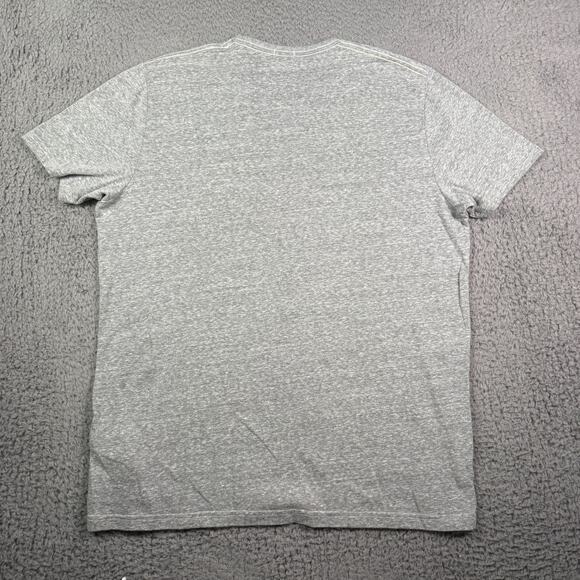 Abercrombie & Fitch Muscle Fit Shirt Mens XL Gray Moose Embroidered Vintage Y2K - Picture 5 of 8